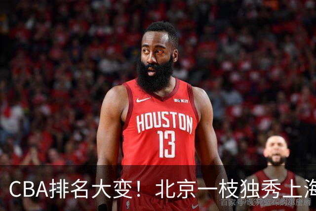 CBA排名大变！北京一枝独秀上海第3，辽宁首败排名第4，广东第15